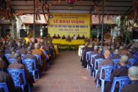 Hà Nội: Lễ khai giảng lớp Sơ cấp khóa IV (2024 - 2026) của Trường Trung cấp Phật học Hà Nội