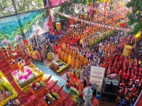 Hà Nội: Chùa Bằng (Linh Tiên Tự) long trọng tổ chức Đại lễ Phật đản PL.2567
