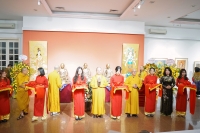 Hà Nội: Ban Văn hóa Trung ương khai mạc Triển lãm Mỹ thuật Phật giáo “Sen đầu hạ”