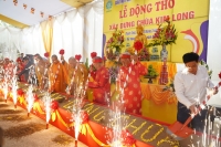 Hà Nội: Lễ động thổ xây dựng chùa Kim Long