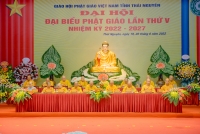 Thái nguyên: Đại hội đại biểu Phật giáo lần thứ V, nhiệm kỳ 2022 – 2027 thành công tốt đẹp