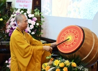 Hà Nội: Trường Trung cấp Phật học tổ chức lễ bế giảng khóa VIII năm học 2018-2022 và khai giảng khóa IX ( 2022-2026)