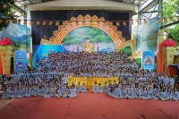 Xúc động khoảnh khắc Bế mạc khóa tu tuổi trẻ năm 2024 tại chùa Bằng