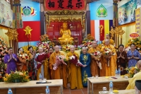 Hà Nội: Trang nghiêm lễ Tạ pháp tại Hạ trường Thiên Trúc - chùa Mễ Trì Thượng
