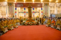 Hà Nội: Tụng kinh Chuyển Pháp Luân cầu nguyện cho Đại hội đại biểu Phật giáo toàn quốc lần thứ IX