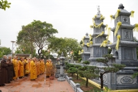 Hà Nội: Tăng Ni Phật giáo thủ đô trở về Tổ đình Quang Lãng Viên Minh đỉnh lễ Giác linh Đức Đệ Tam Pháp chủ GHPGVN