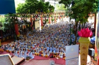Ngày tu an lạc tháng 6 năm Giáp Thìn tại chùa Bằng