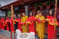Hà Hội: Trang nghiêm tổ chức lễ Lạc thành chùa Thiên Phúc (quận Thanh Xuân)
