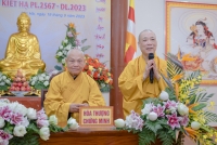 Trang nghiêm Lễ tạ pháp PL.2567 tại tỉnh Hà Tĩnh